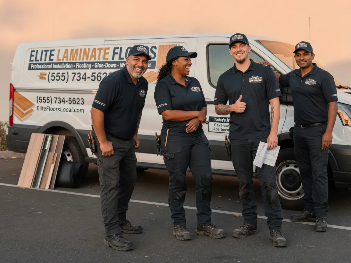 Laminate flooring installation company in Middleburg, OH